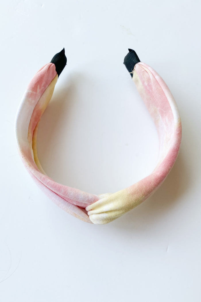 mode, twist top headband