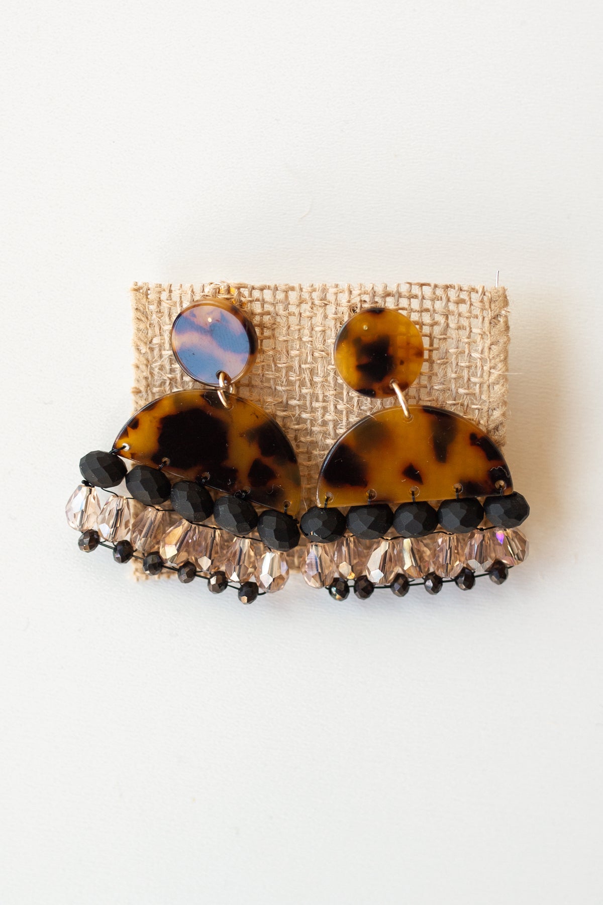 mode, heartbreaker beaded earring