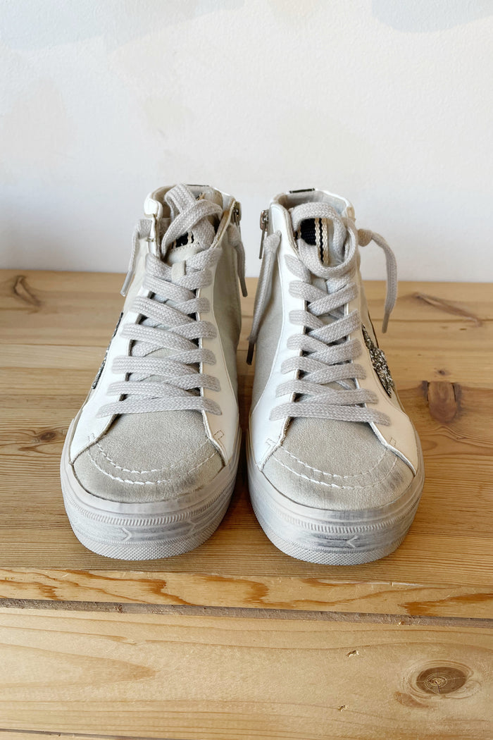 mode, passion high top sneaker