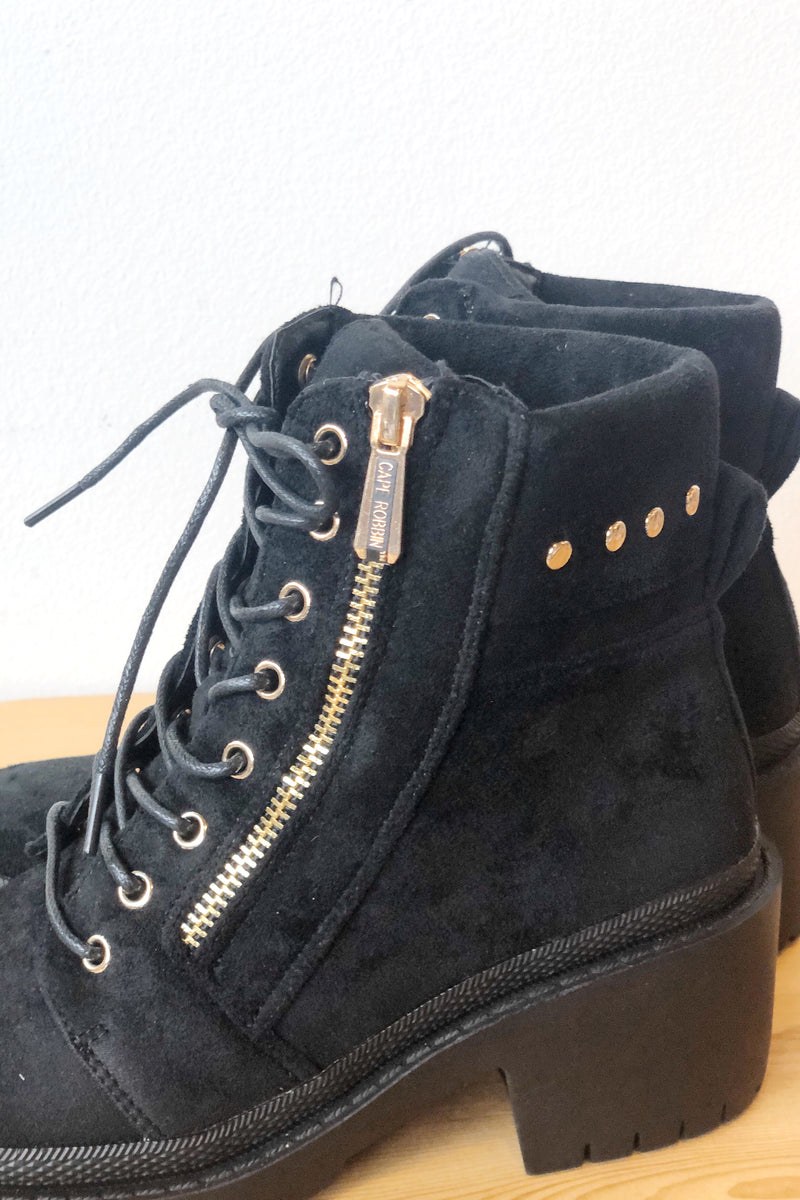 mode, stay golden chunky boot