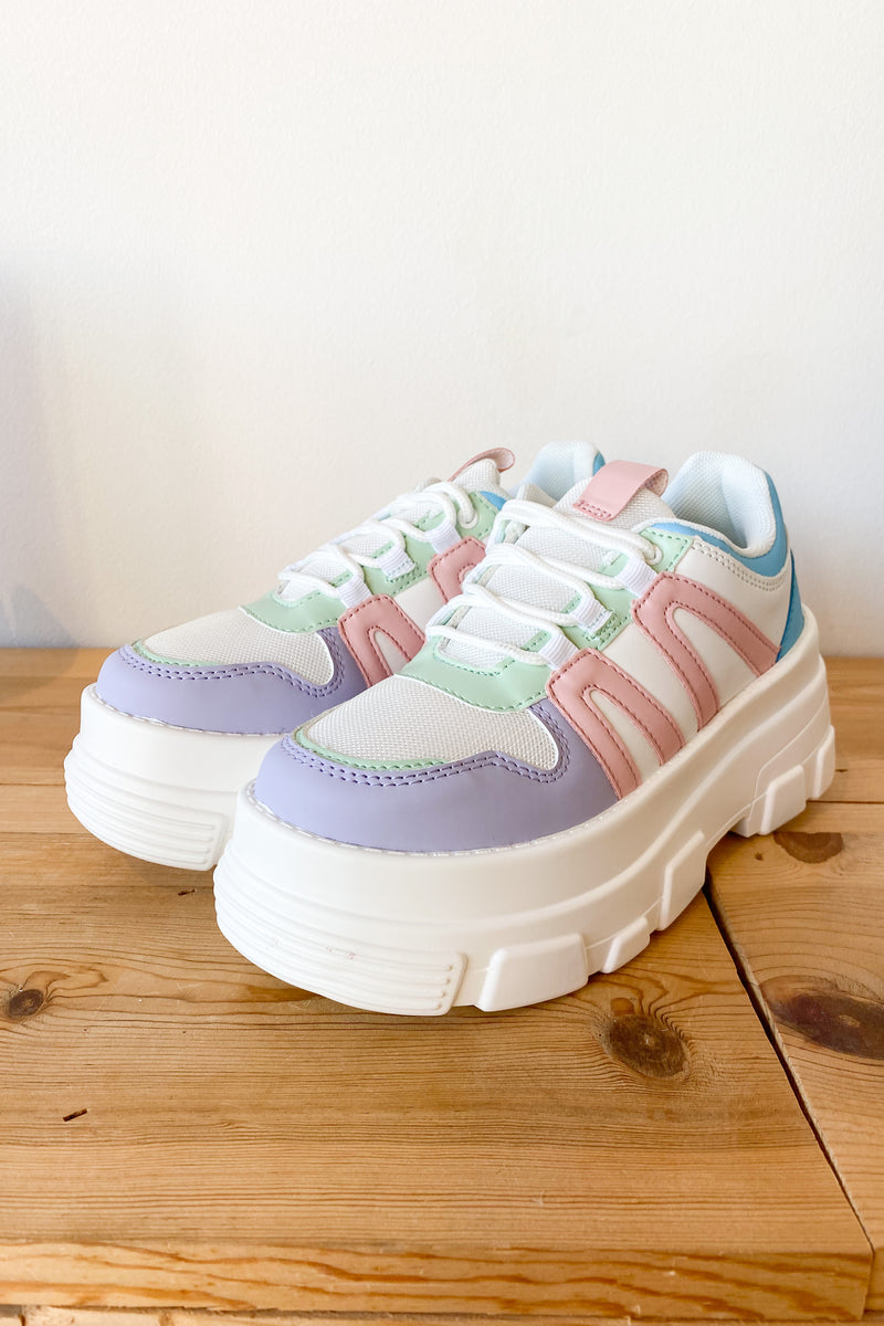 mode, touch the sky platform sneaker