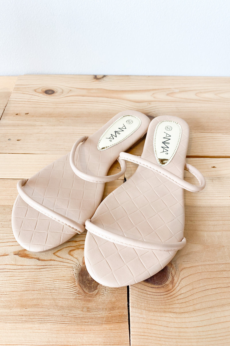 mode, time in the sand sandal