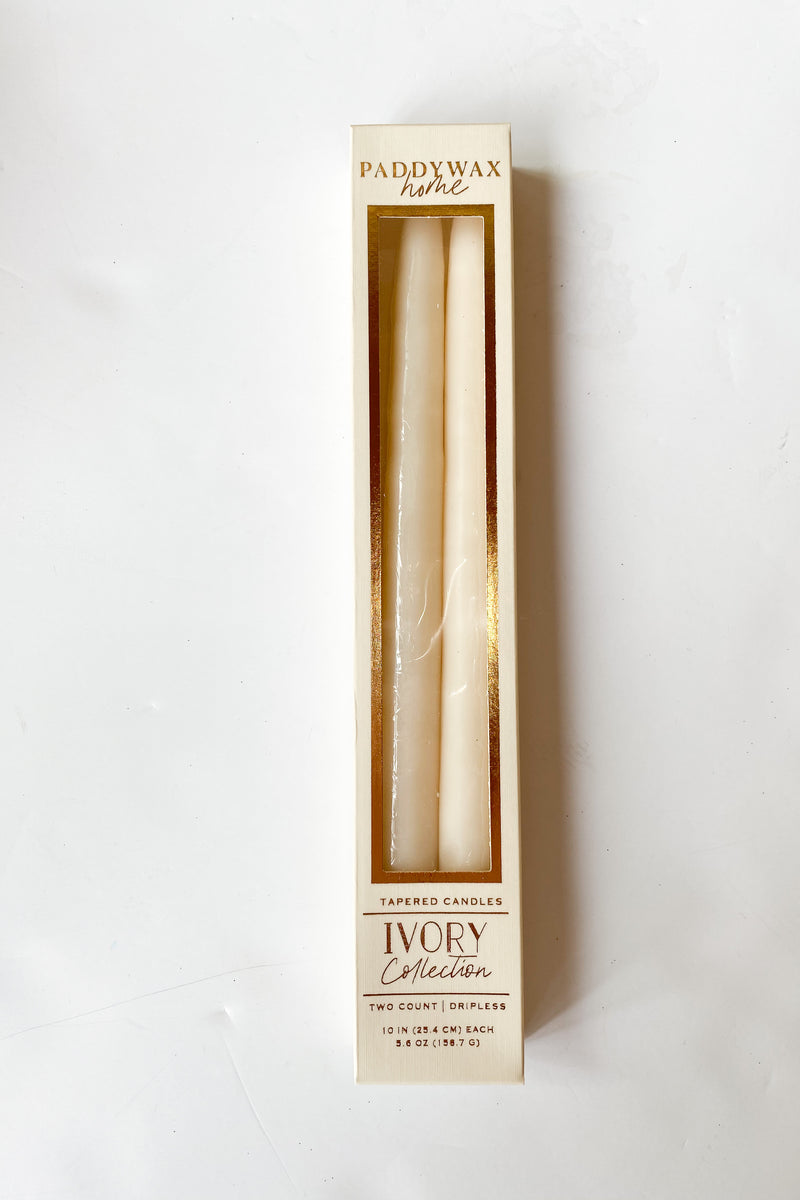 mode, set of 2 taper candles