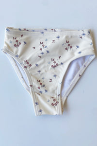 mode, charlie floral smocked bikini