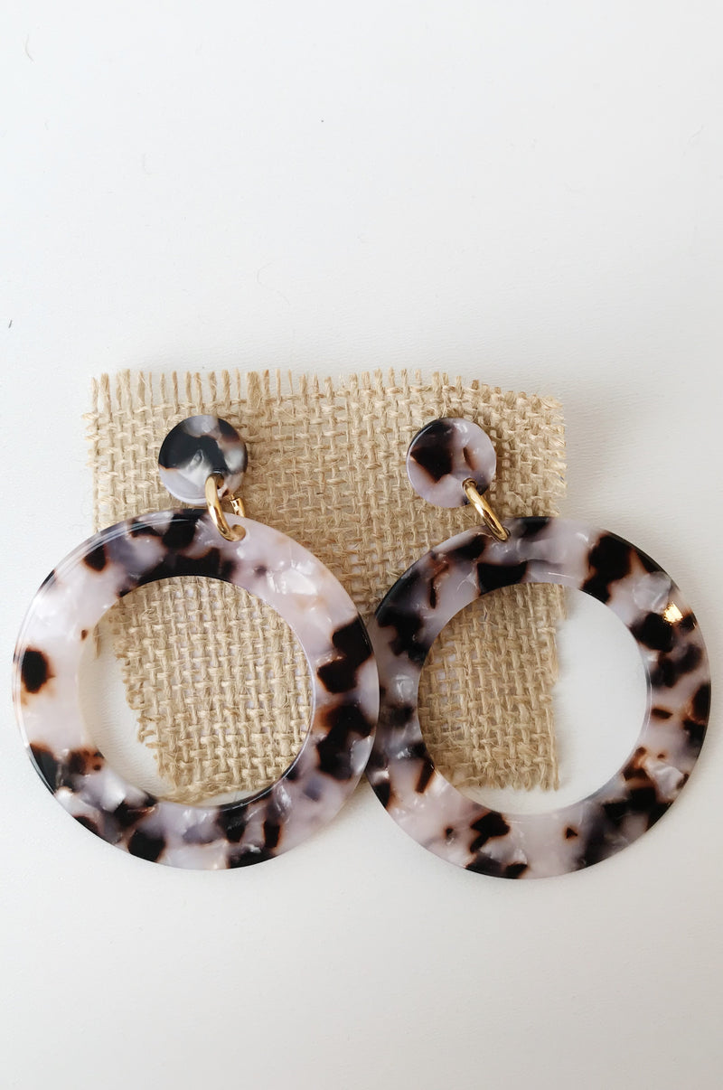mode, large circle drop hoop