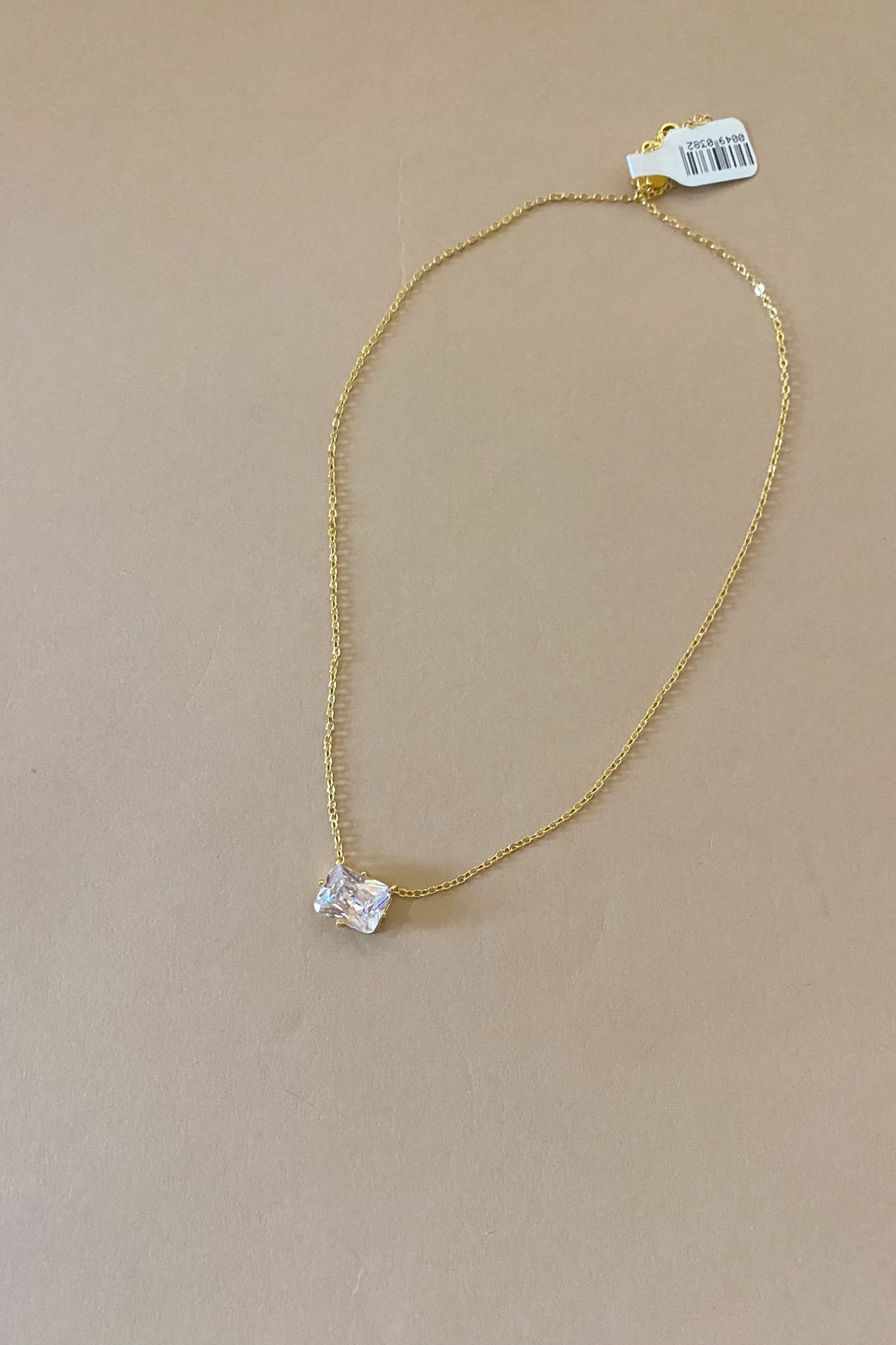 mode, heirloom rectangle necklace