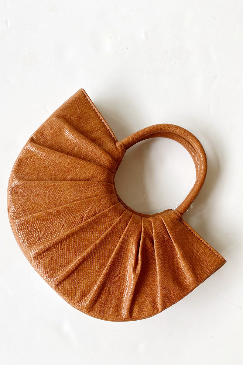 mode, karli snakeskin bag