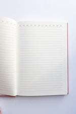 mode, radiant rainbow cloth notebook