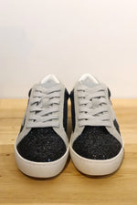 mode, clap along glitter sneaker