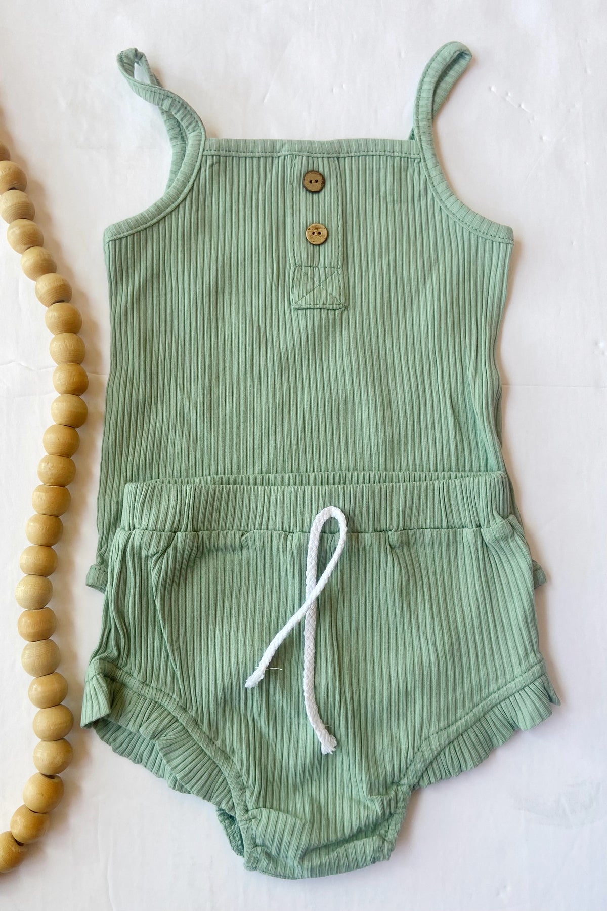 mode, ribbed bloomer set