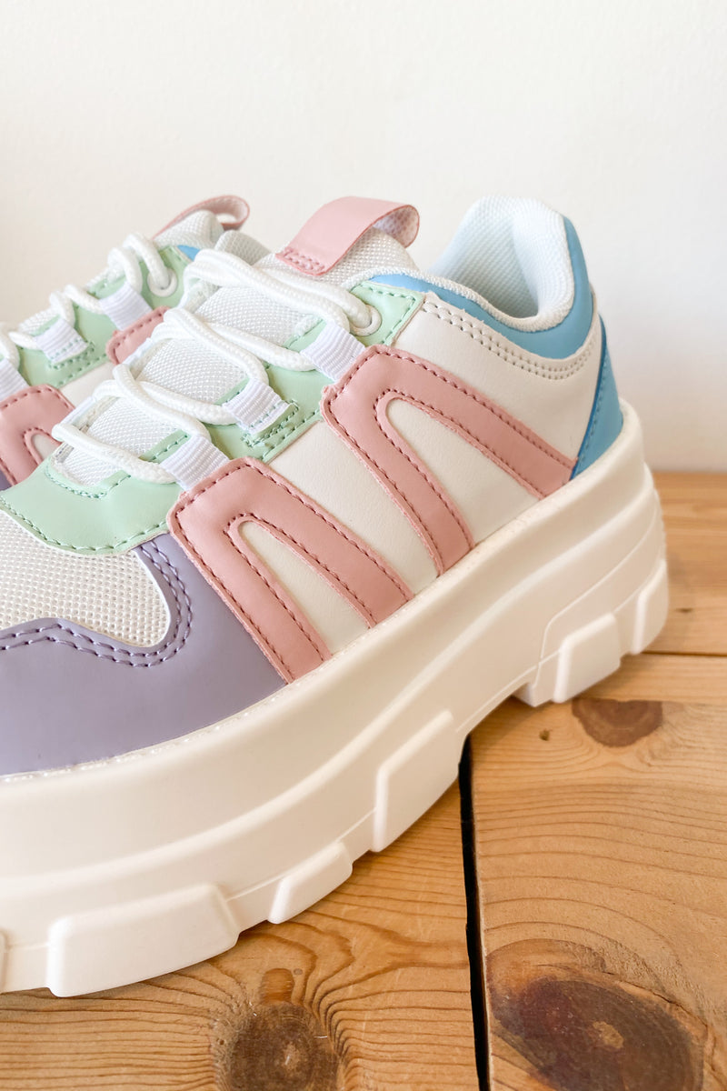 mode, touch the sky platform sneaker