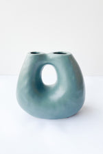 mode, elsie vase matte teal
