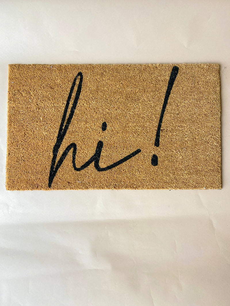 mode, hi! doormat