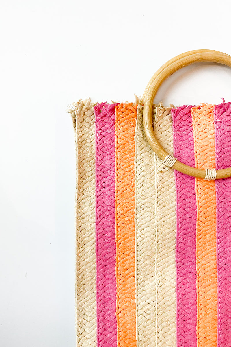 beltran tote, pink