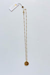 mode, compass coin necklace