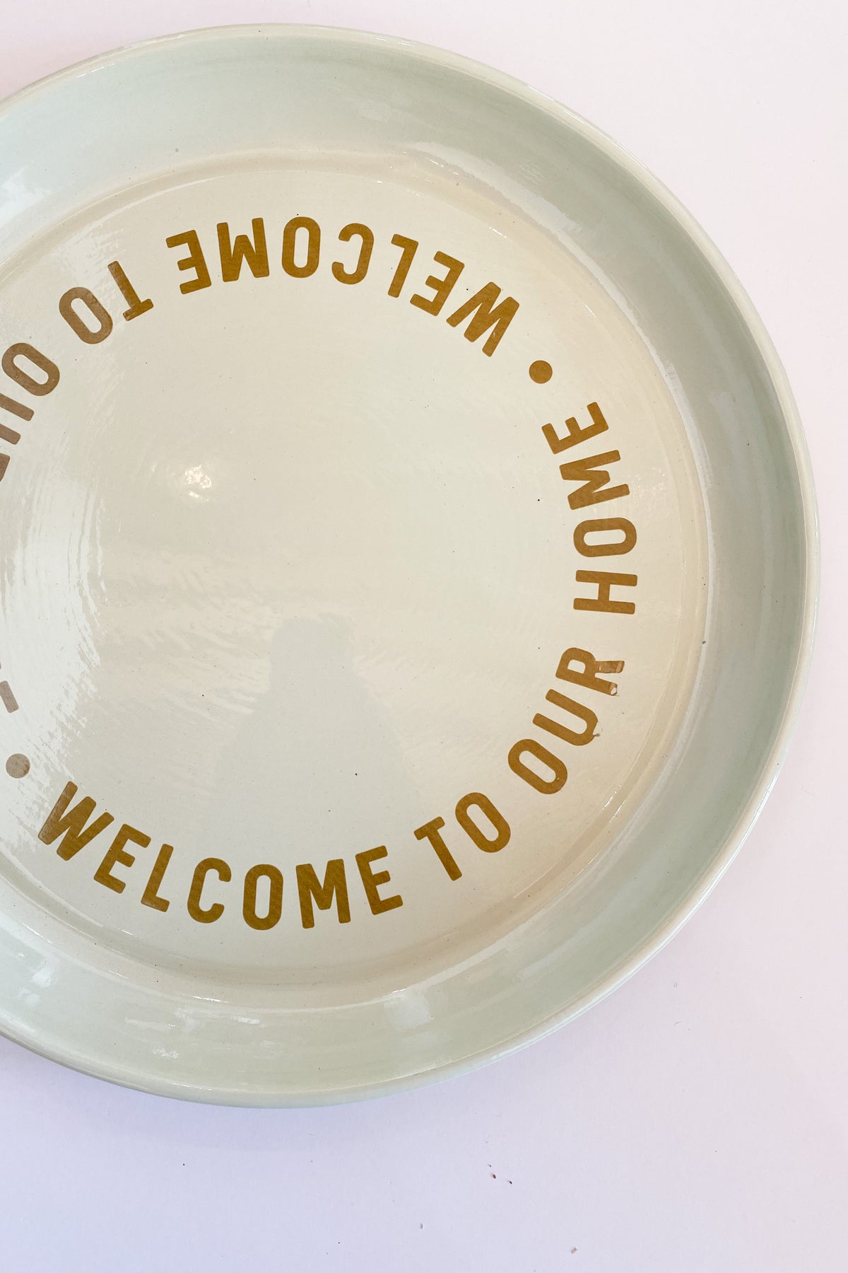 mode, welcome round tray