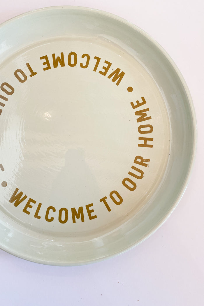 mode, welcome round tray