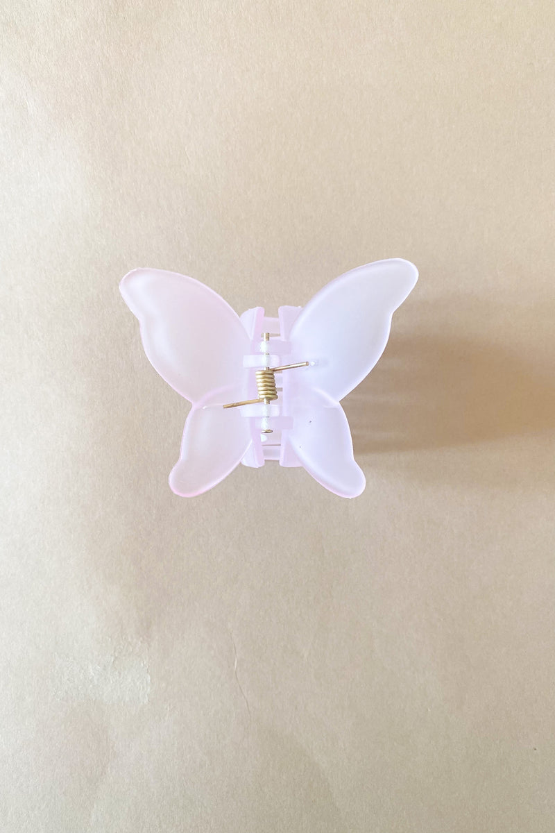 butterfly in the sky hair clip