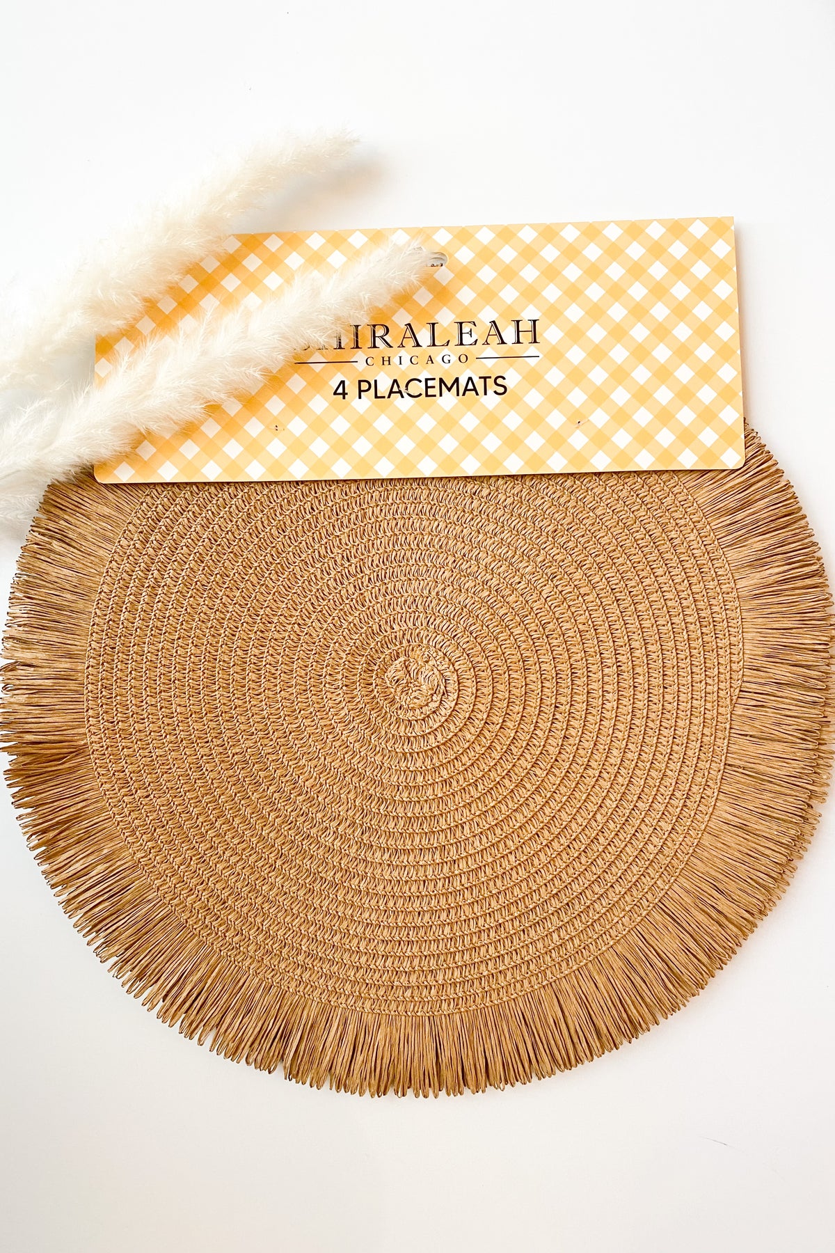 mode, fringed placemats, toast