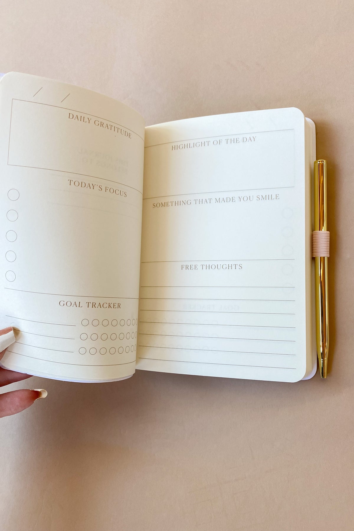 mode, pause gratitude journal