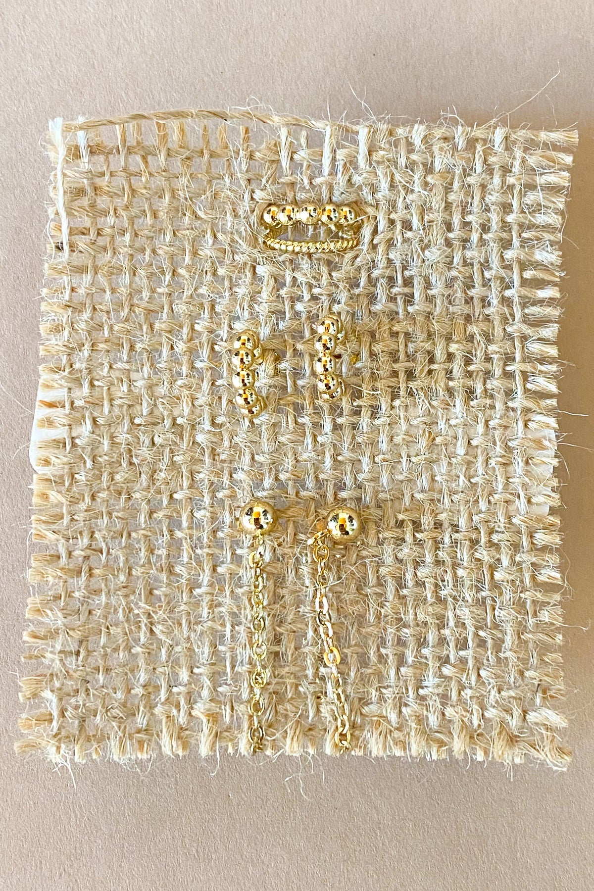 mode, juniper gold earrings