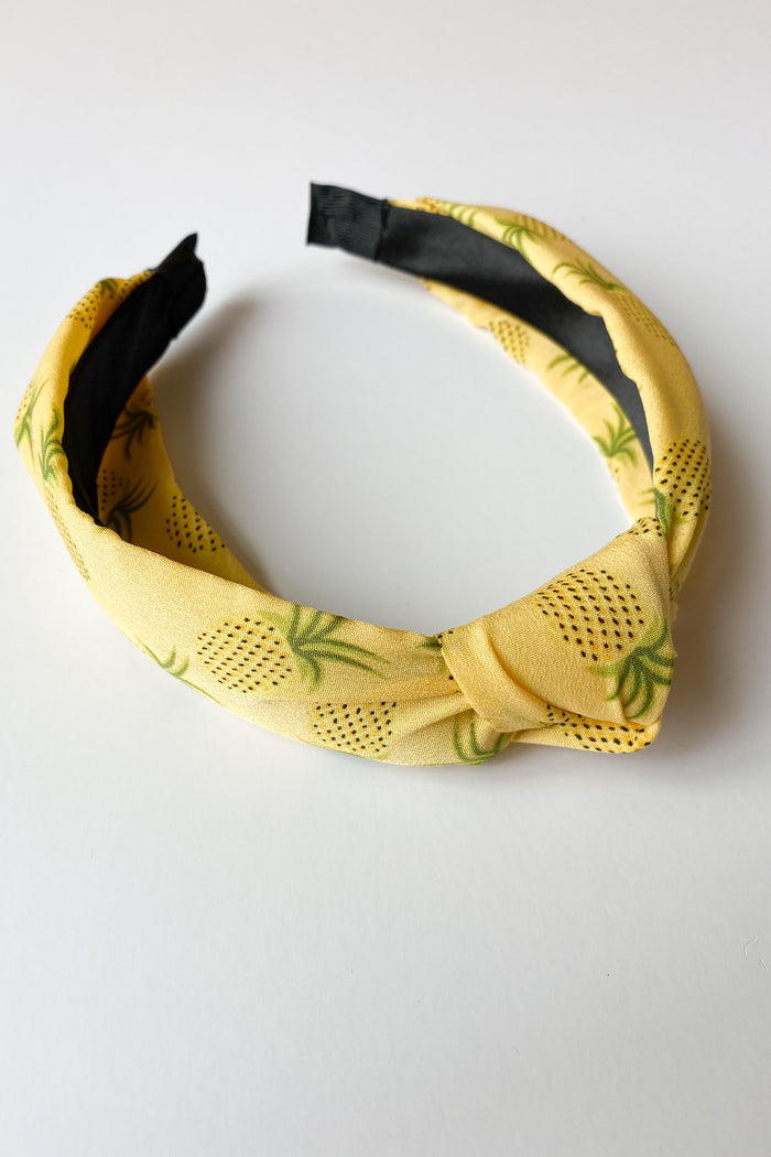 mode, pineapple juice headband