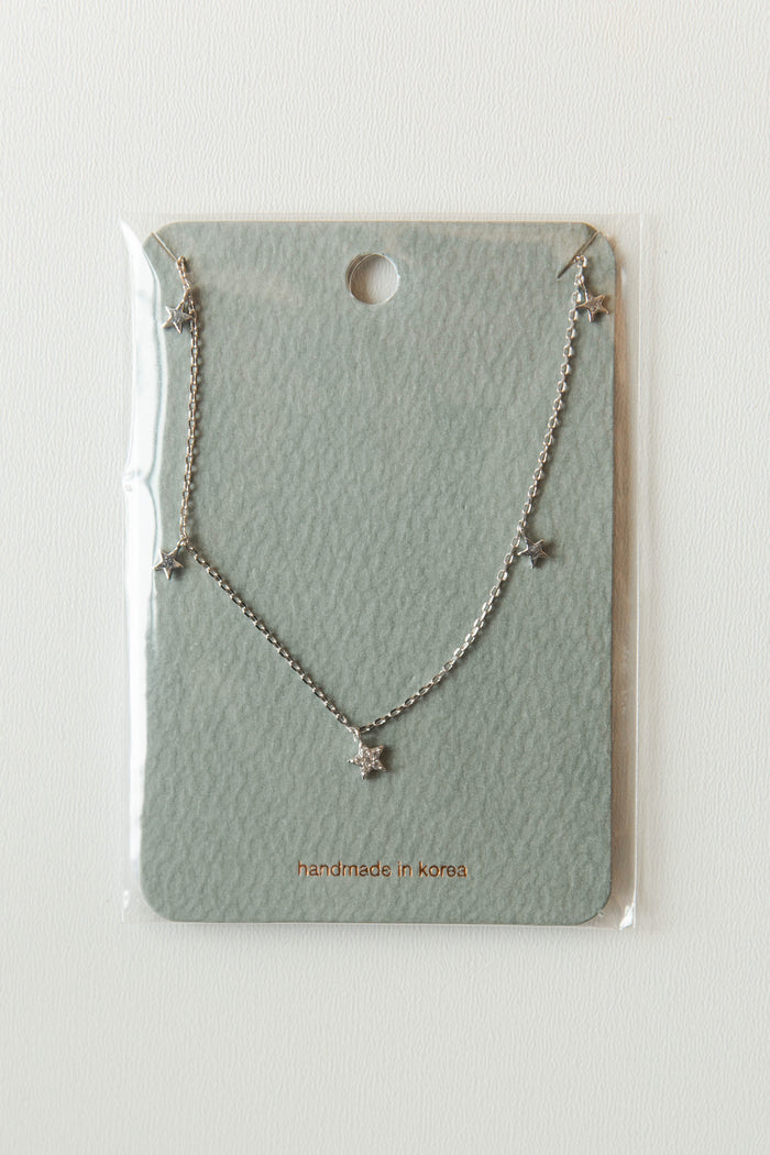 mode, stars in the sky necklace