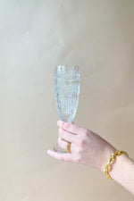 mode, vintage champagne flute