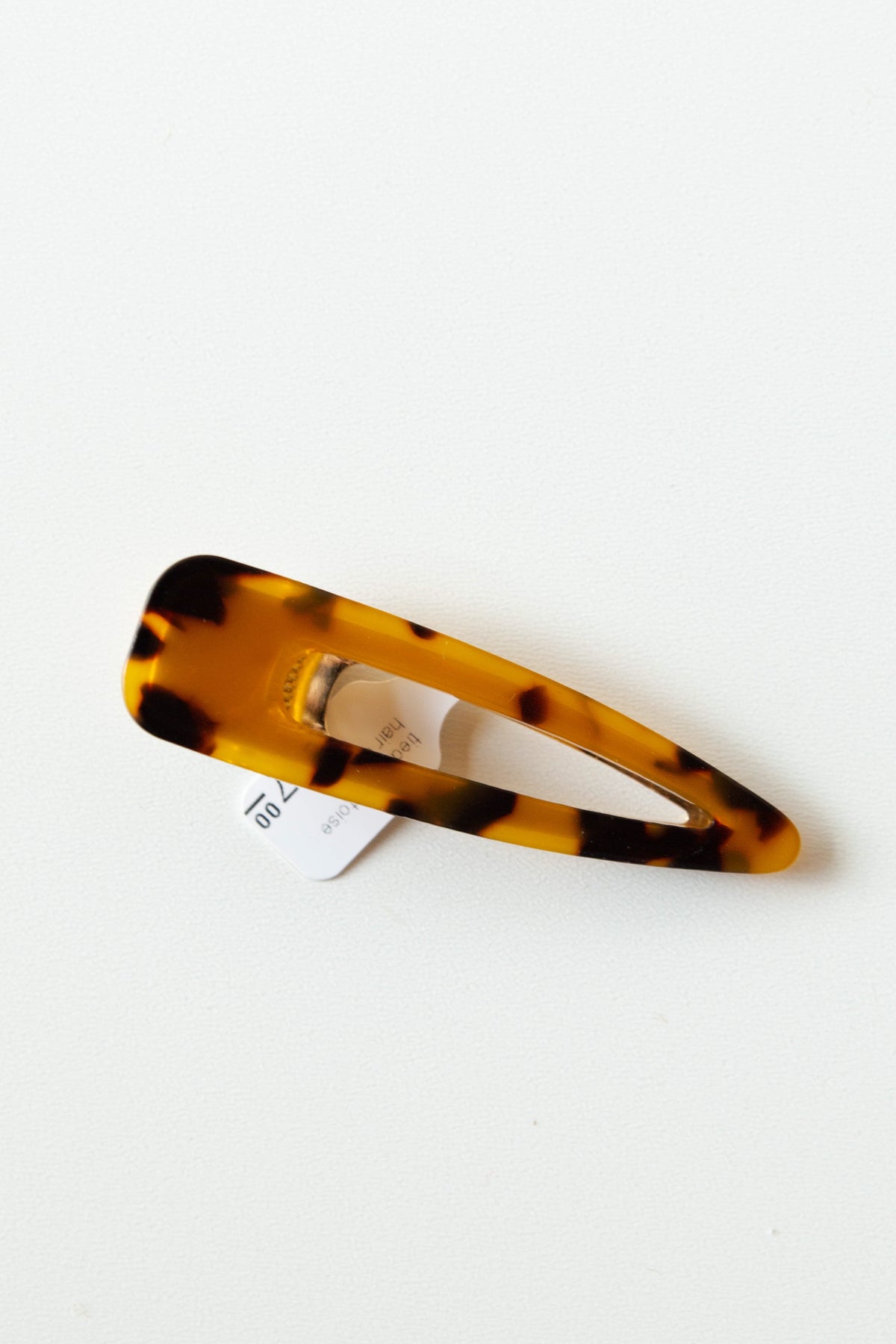 mode, tied up tortoise hair clip