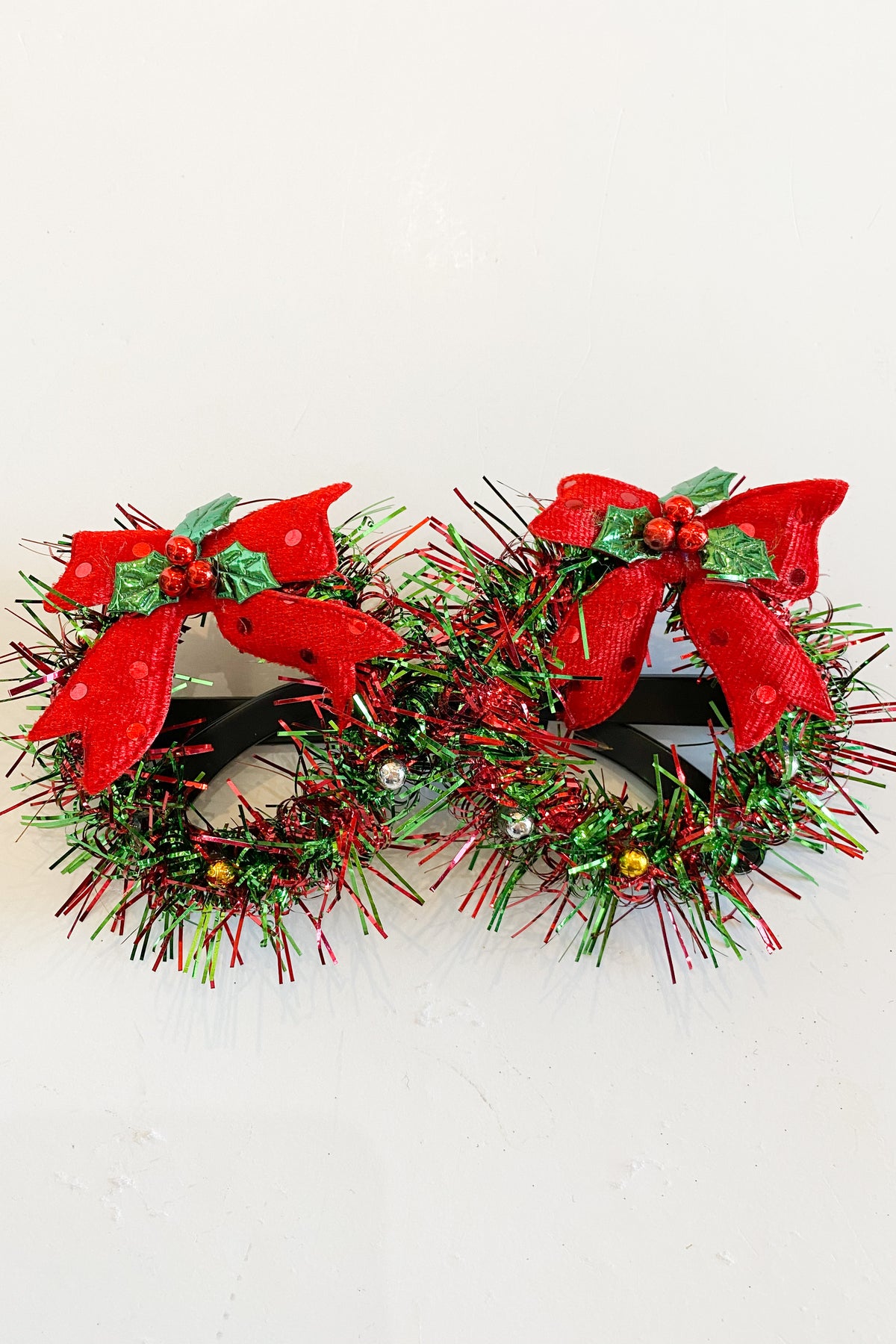 mode, rockin xmas glasses