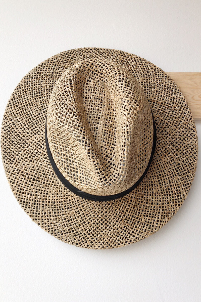 mode, seagrass panama hat