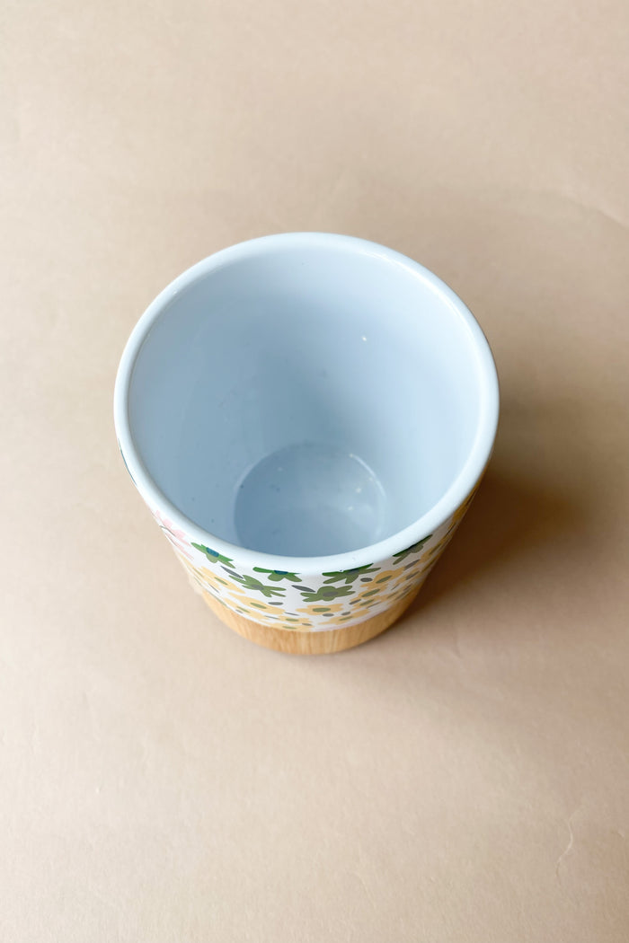 mode, bamboo mug floral