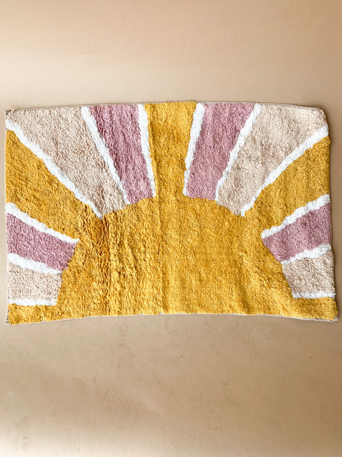 mode, sunrise bath mat