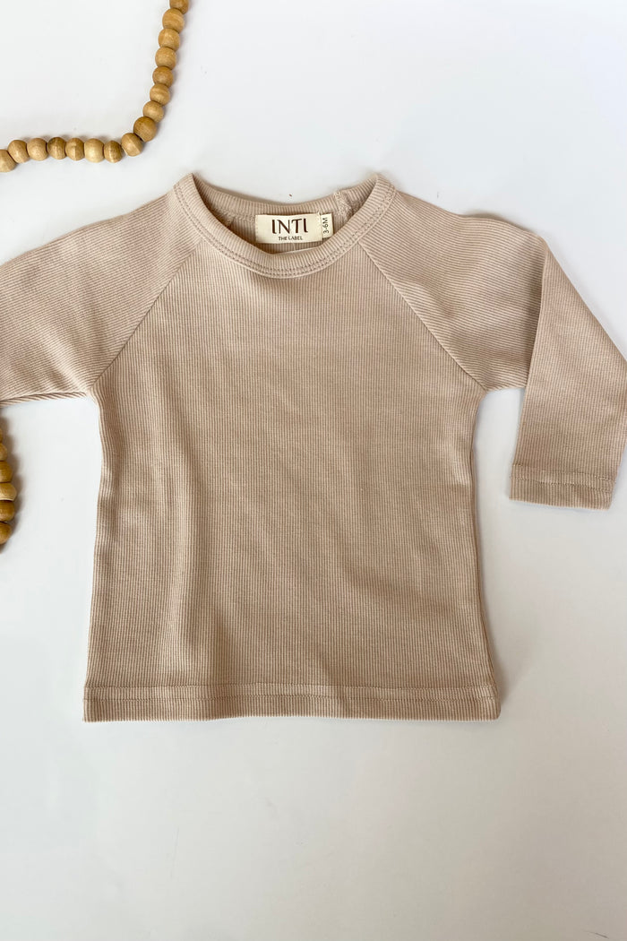 mode, rib knit lounge top