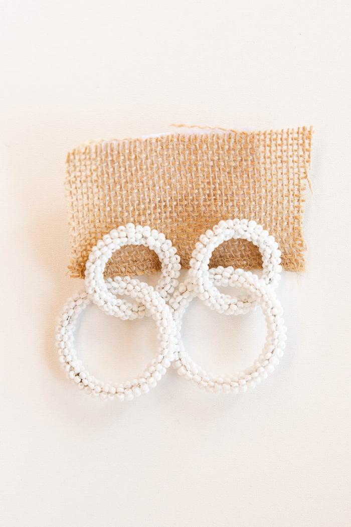 mode, double linked beaded hoop