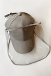 mode, baseball cap face shield