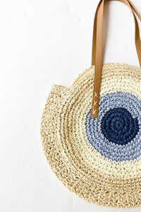 mode, barefoot straw tote