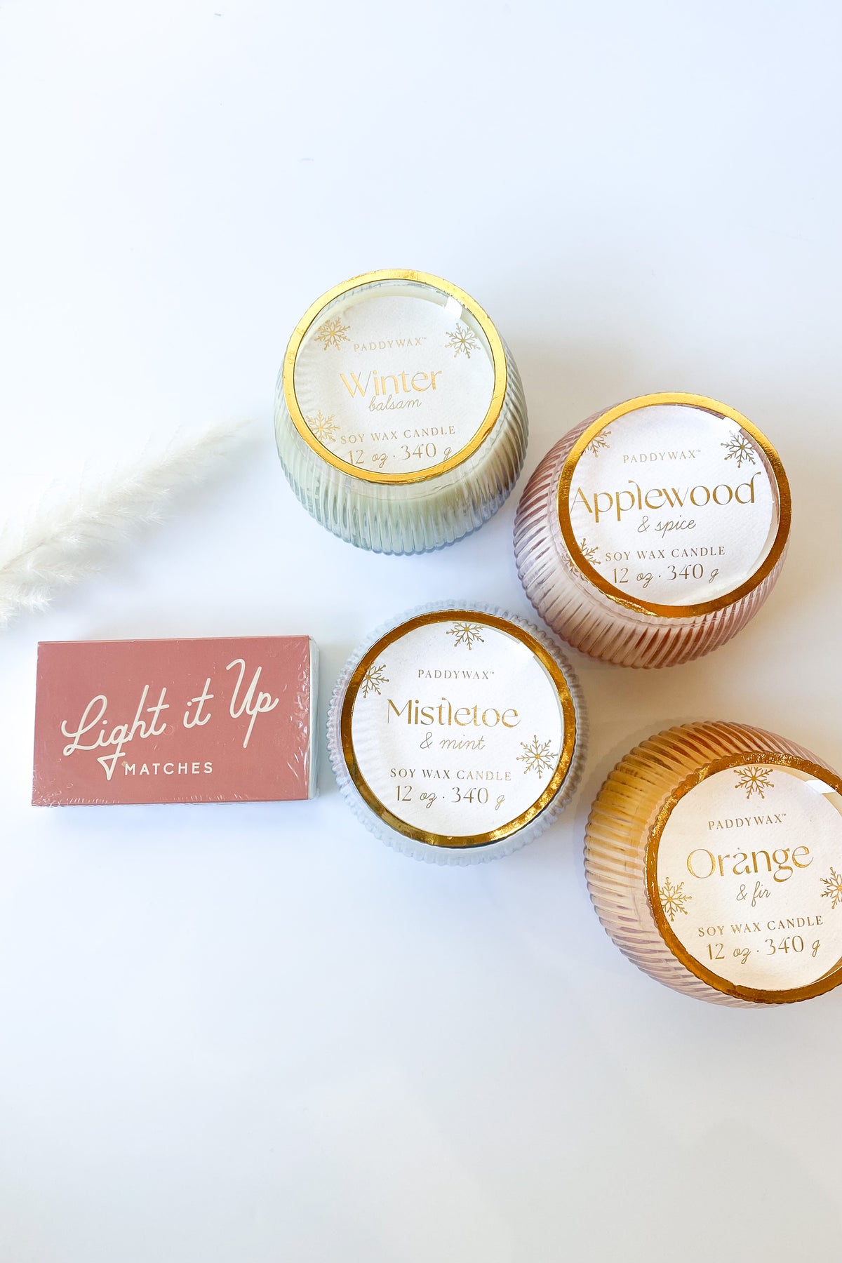 mode, lum 12 oz candle