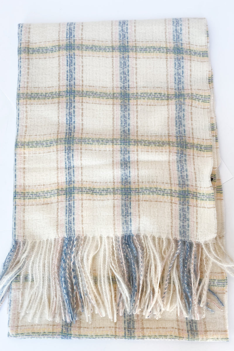 mode, light + bright winter scarf