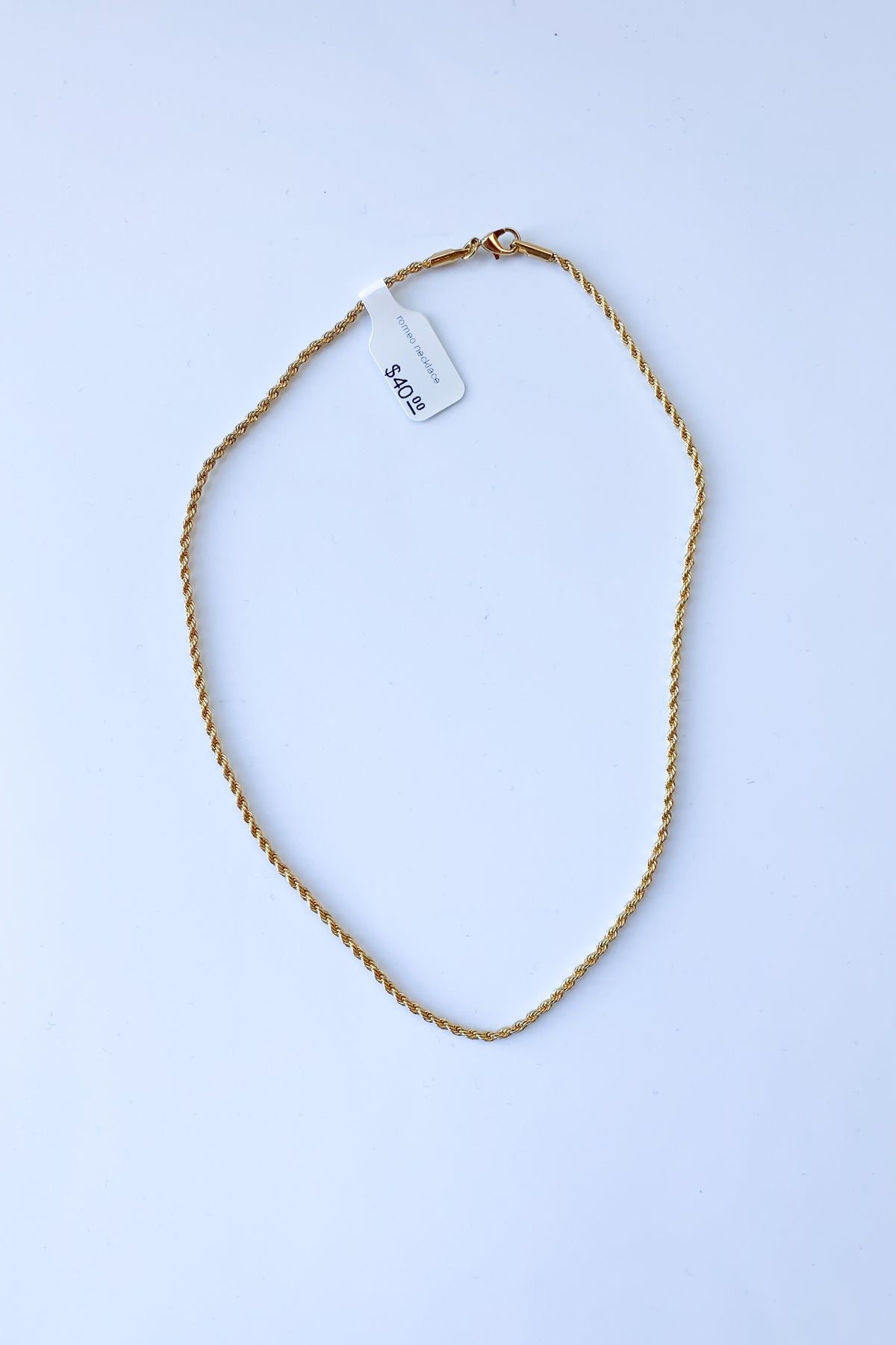 mode, romeo necklace