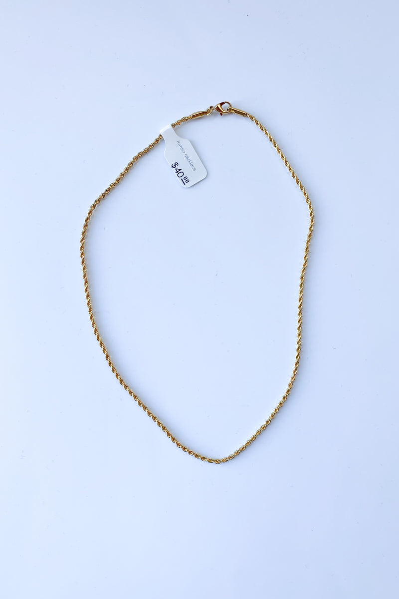 mode, romeo necklace