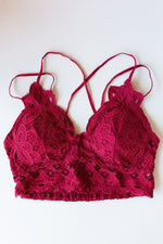 mode, good life lace bralette