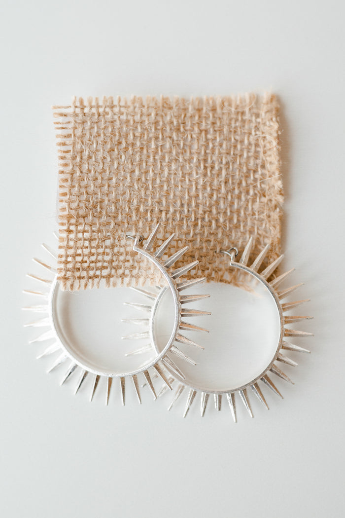 mode, sunrays spike hoop