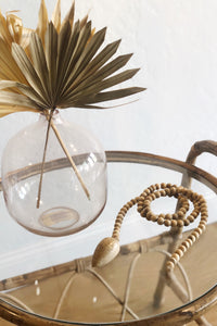 mode, decor wooden bead strand