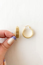 mode, cleo medium hoops
