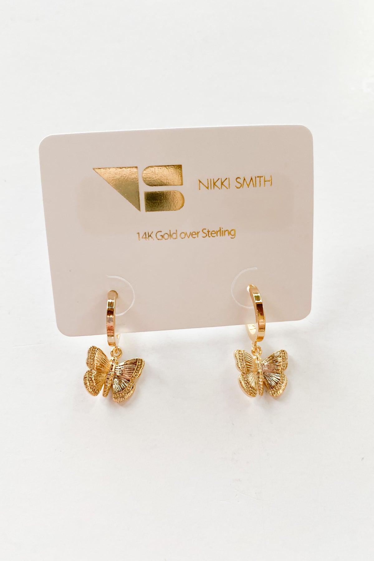mode, Gold Butterfly Huggies