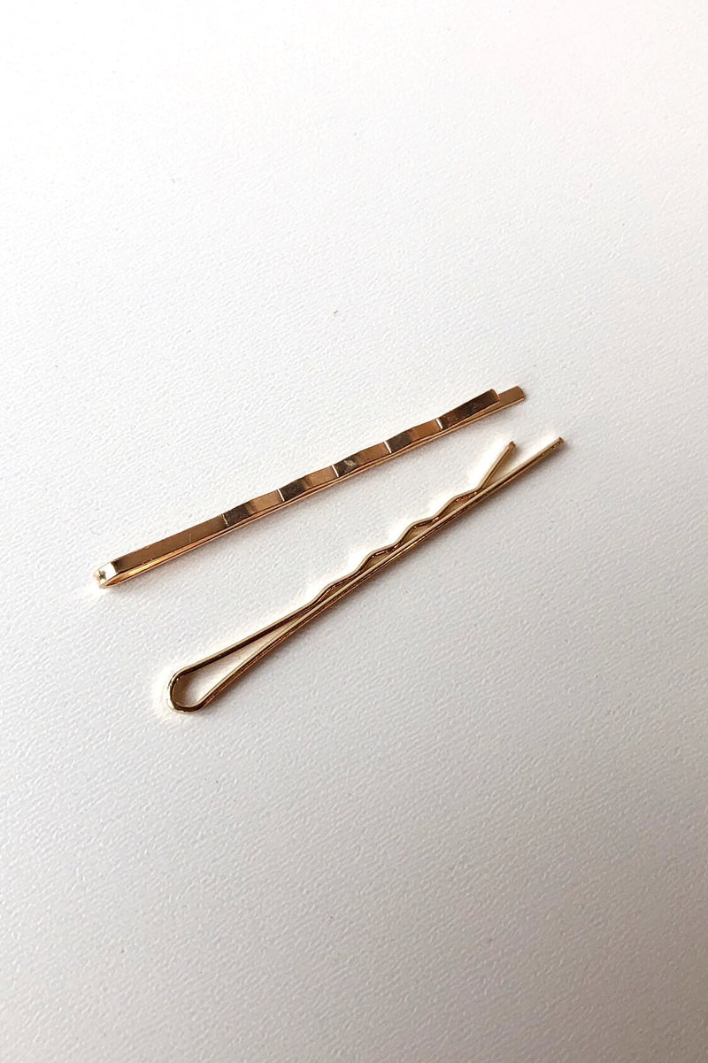 mode, Duo golden Bobby pin