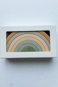 mode, rainbow stacking toy