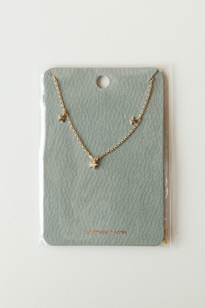 mode, stars in the sky necklace