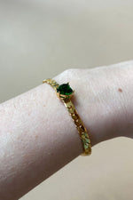 mode, esmeralda bracelet